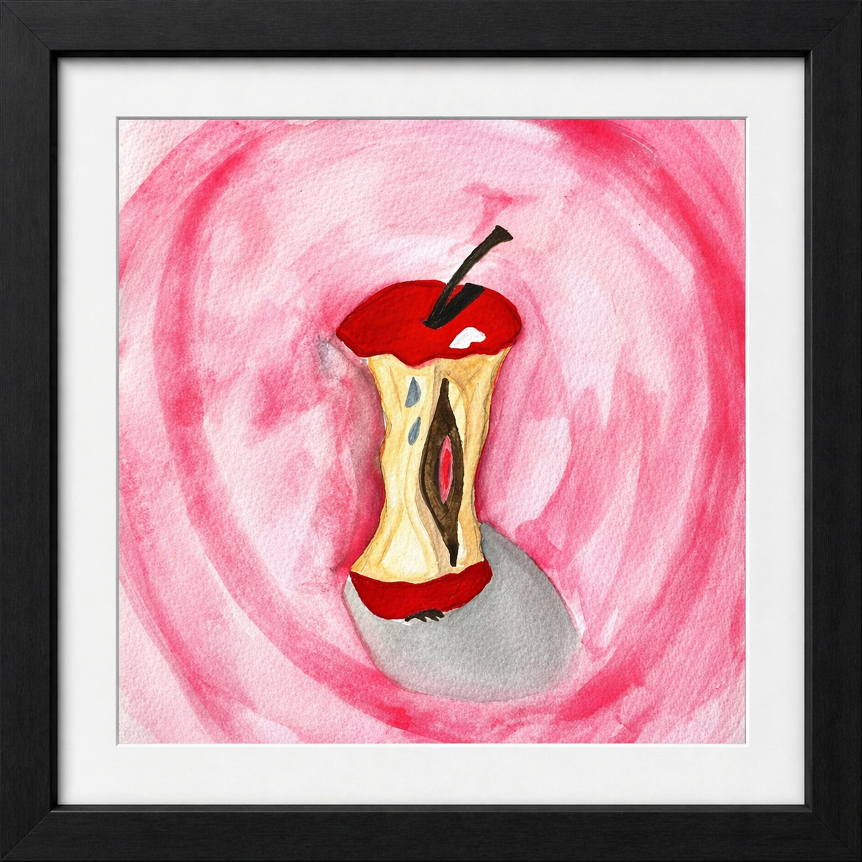 After Eve, The Apple Remains, 8inx8in