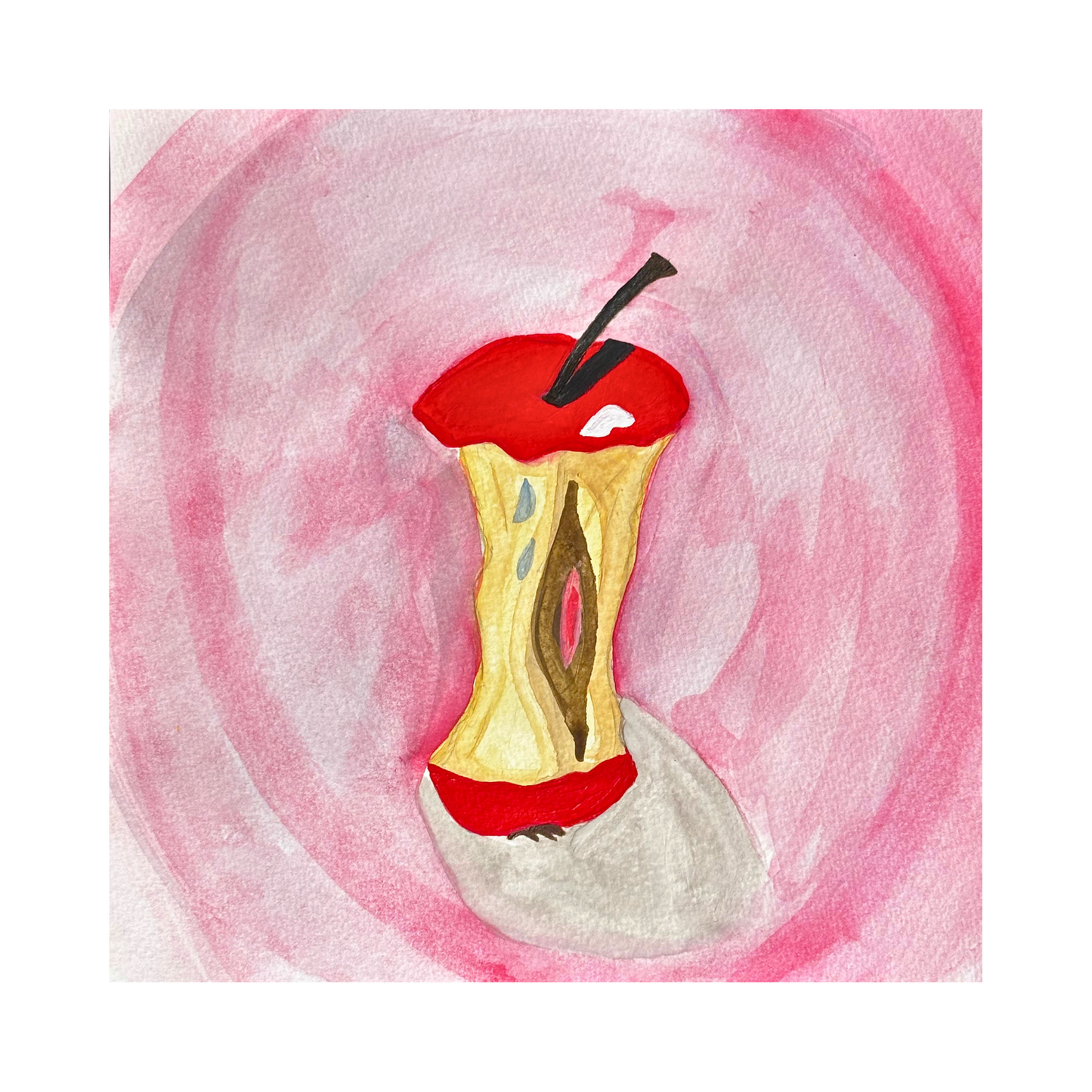 After Eve, the Apple Remains, 8inx8in Print