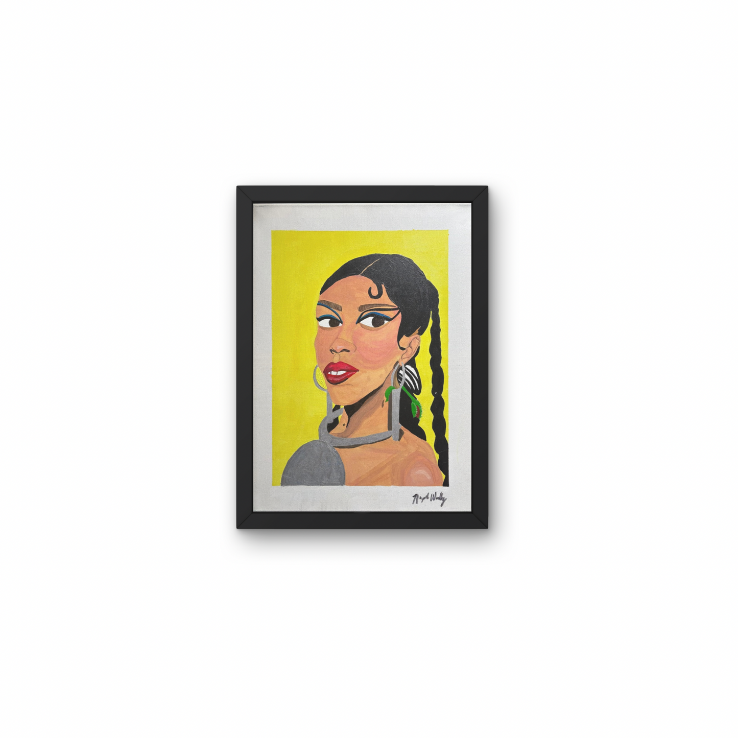 Electric Muse, 16x20 inch Original