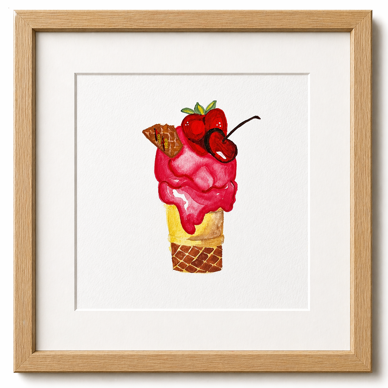 Sweet Flesh, 8inx8in